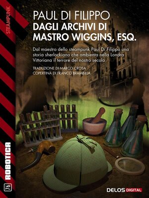 cover image of Dagli archivi di mastro Wiggins, Esq.